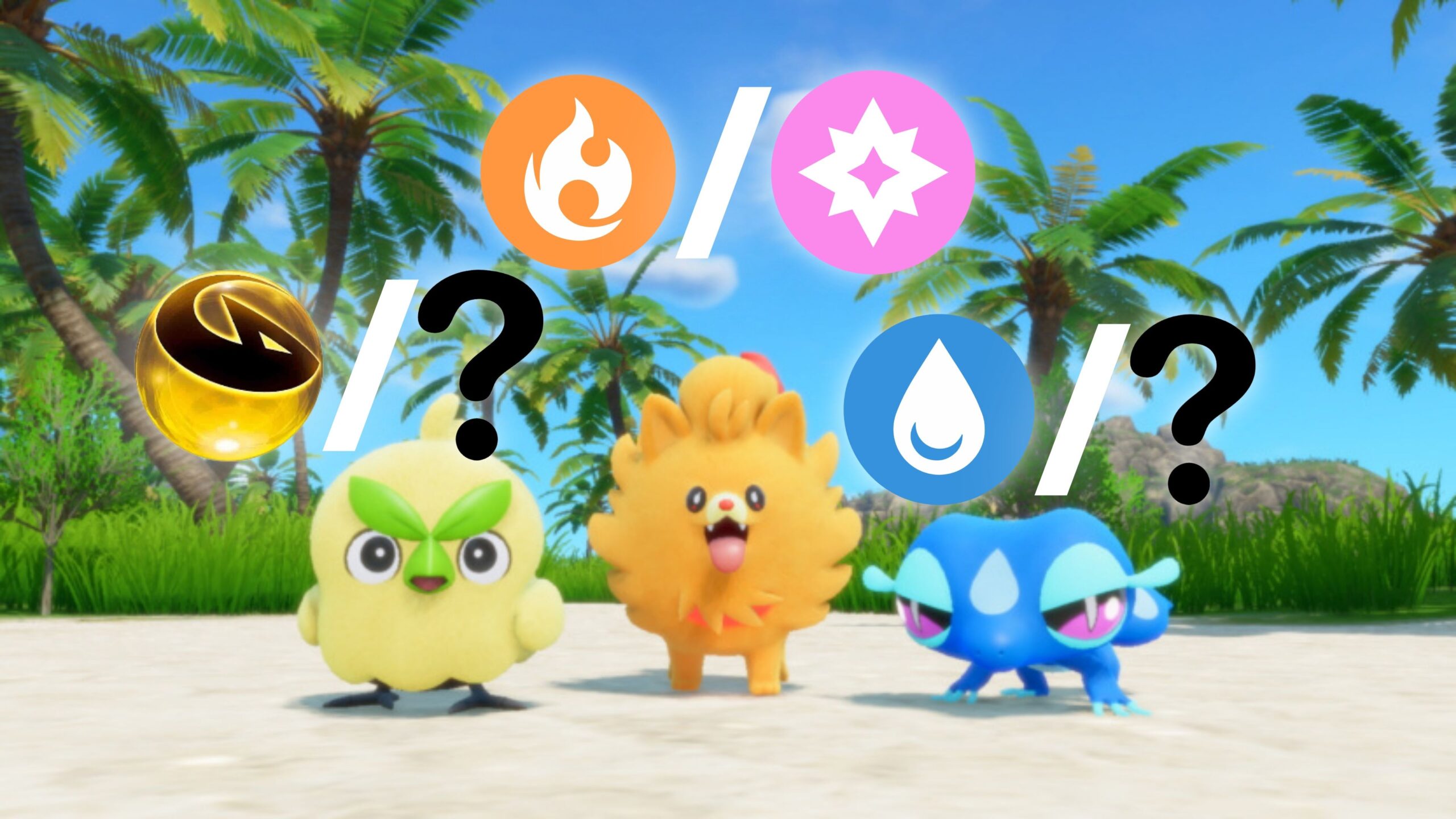 Pokemon Winds and Waves: Trifecta Starter Baru Tanpa Tipe Bertarung